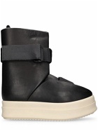 RICK OWENS - Padded Leather Low Sneakers
