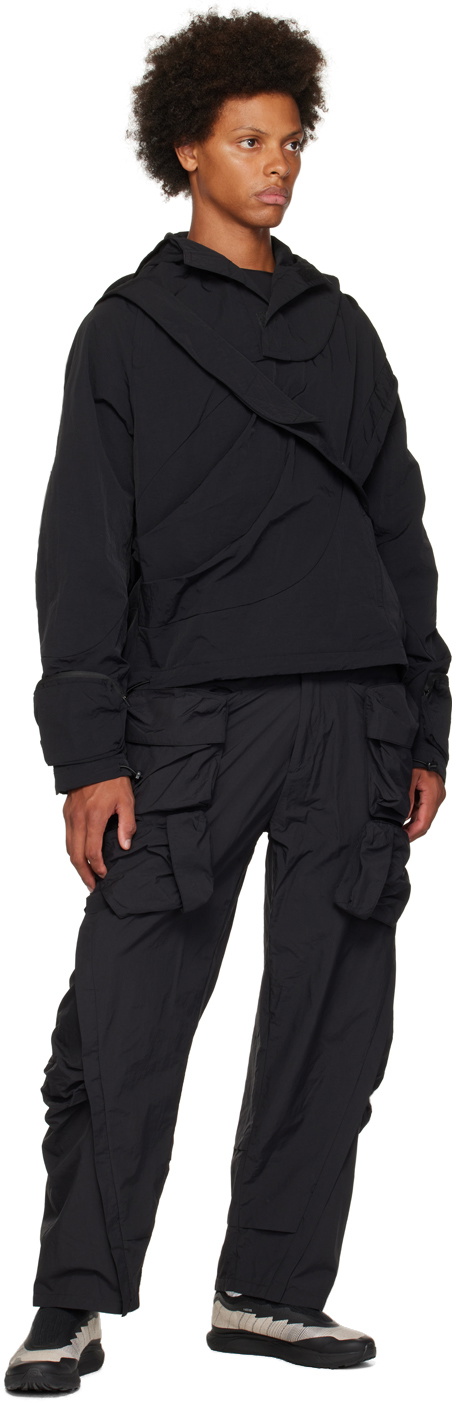Archival Reinvent Black Extended Cargo Pants