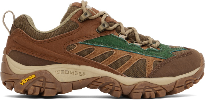Photo: Merrell 1TRL Tan & Brown Moab 2 Mesa Luxe Eco Sneakers