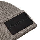 JW Anderson Women's Logo Patch Beanie in Hemp