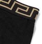 Versace - Stretch-Cotton Boxer Briefs - Black