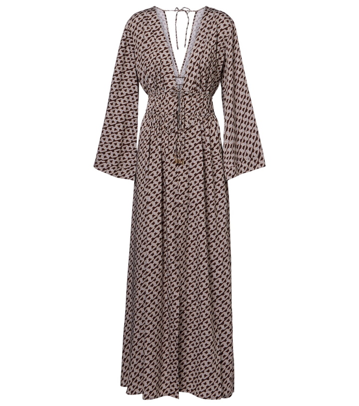 Photo: Melissa Odabash Maja printed kaftan