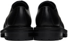 Dries Van Noten Black Leather Derbys