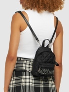 MOSCHINO - Crystal Logo Mini Backpack
