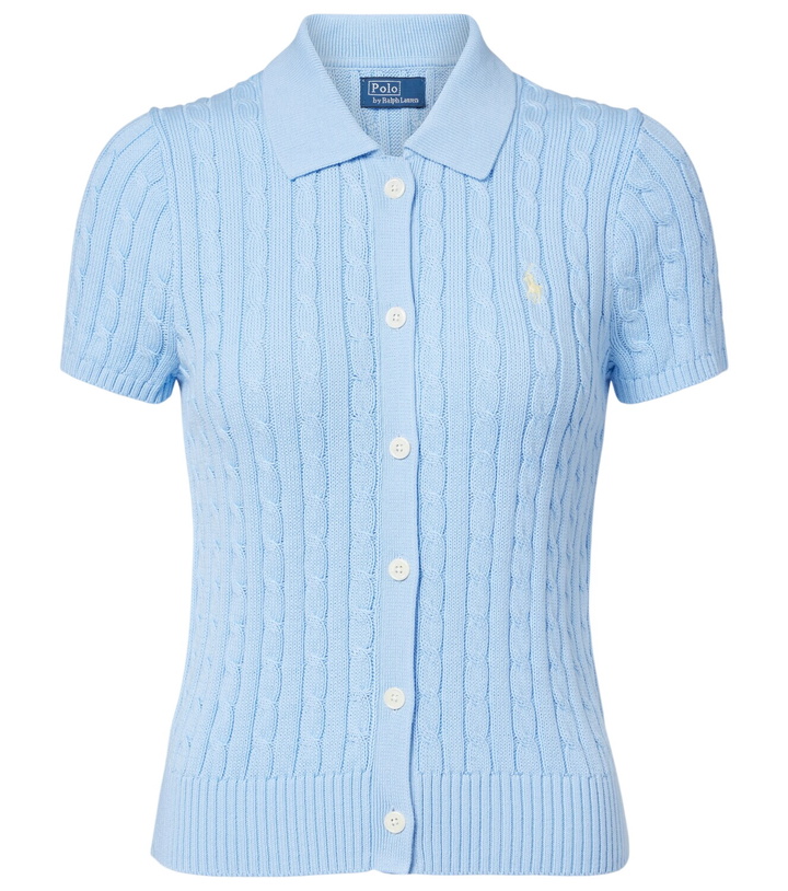 Photo: Polo Ralph Lauren Cable-knit cotton cardigan