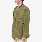 Universal Works Men's Parachute Shirt in Olive