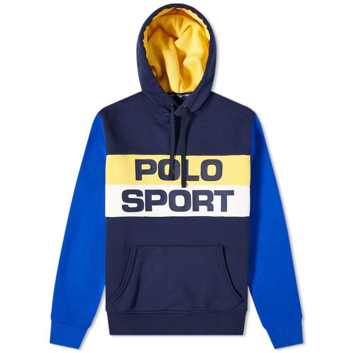 Photo: Polo Ralph Lauren Polo Sport Colour Block Popover Hoody