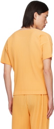 HOMME PLISSÉ ISSEY MIYAKE Orange Monthly Color June T-shirt