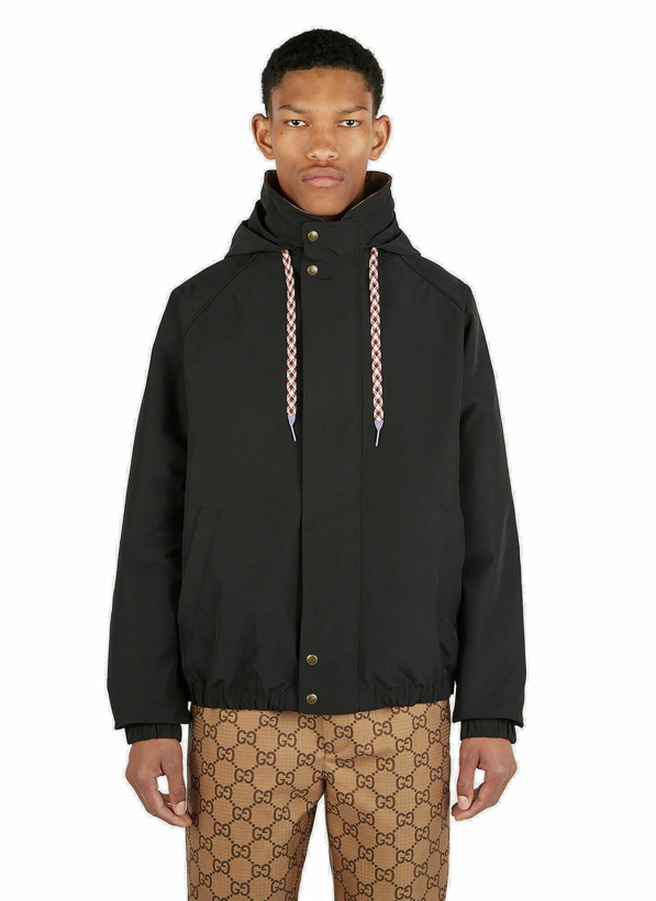 Photo: Gucci - Web Trim Jacket in Black