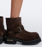 Balenciaga Venom Mini suede ankle boots