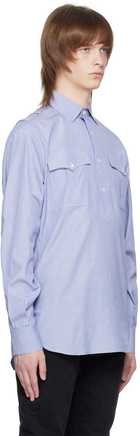 Sébline Blue Safari Shirt