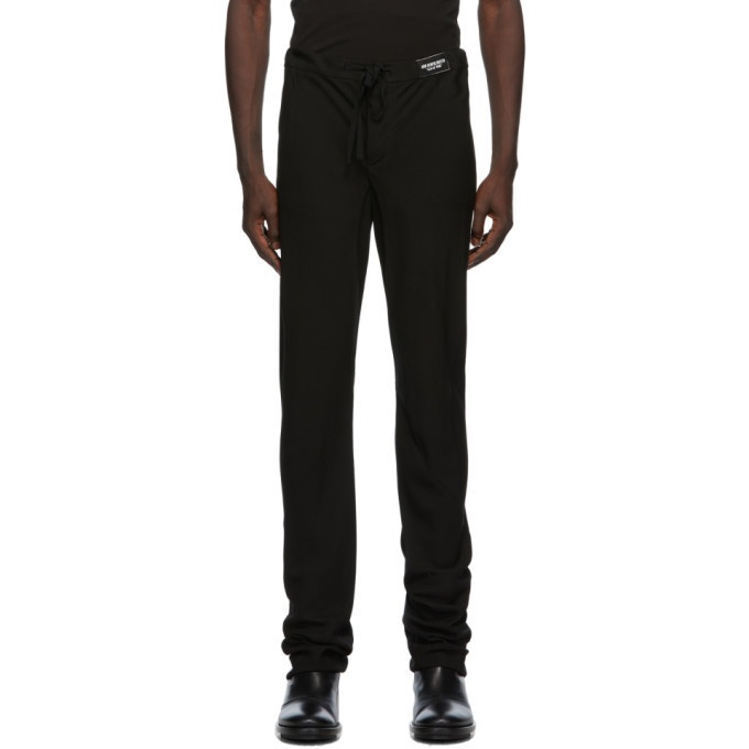 Photo: Ann Demeulemeester SSENSE Exclusive Black God Of Wild Pippa Trousers