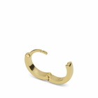 Serge DeNimes Men's Huggie Earring in Gold 