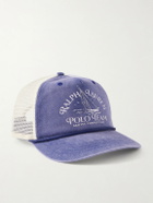 Polo Ralph Lauren - Logo-Print Mesh and Cotton-Twill Cap