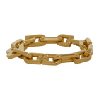 Balenciaga Gold B Chain Bracelet