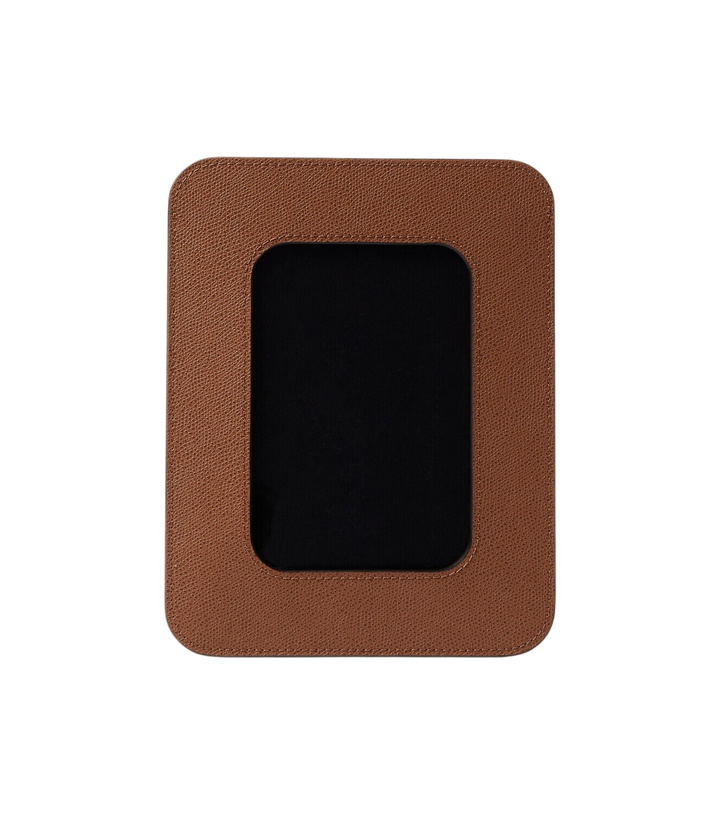 Photo: Giobagnara Polo Small leather picture frame