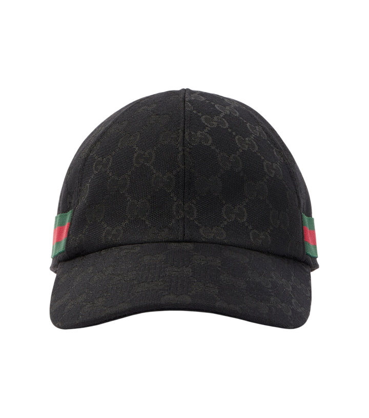 Photo: Gucci GG Canvas Web Stripe baseball cap