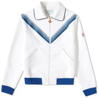 Casablanca Men's Caza Emblem Track Jacket in White