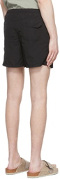 ASPESI Black Polyester Swim Shorts