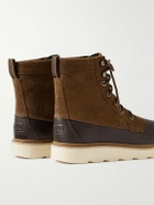 Sorel - SLABTOWN 62'™ CARIBOU Suede and Leather Boots - Brown