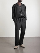 CDLP - Straight-Leg Lyocell Pyjama Trousers - Black