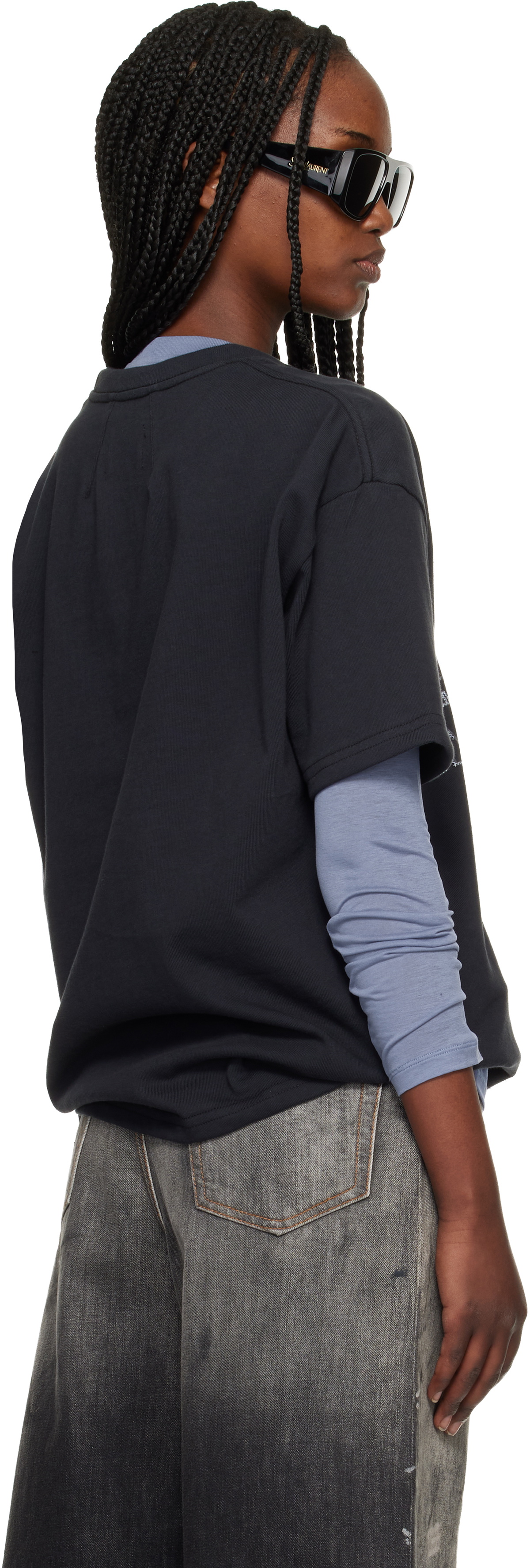 Rhude Black 'Rhude Athletic' T-shirt
