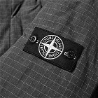 Stone Island Men's Reflective Jacket & Gilet R.Down Parka in Black
