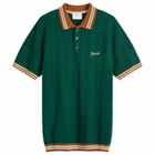 Percival Men's HQ Embroidered Polo Shirt in Green