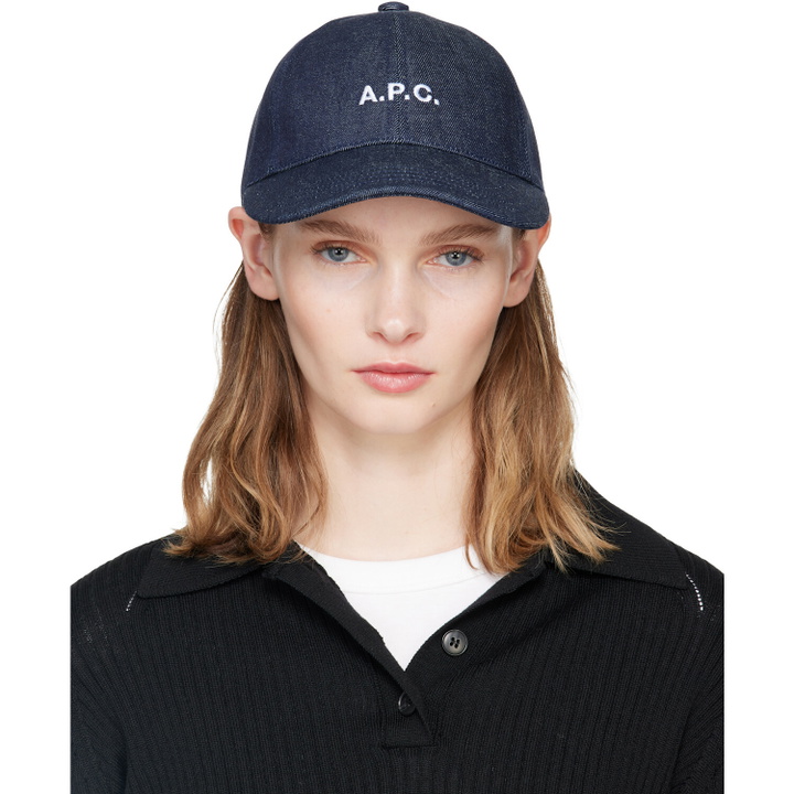 Photo: A.P.C. Navy Charlie Baseball Cap