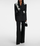 Rebecca Vallance Danna high-rise wide-leg pants