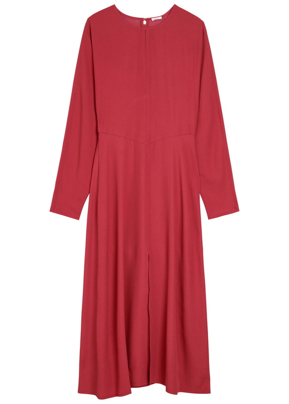 Photo: Joseph Hills Cut-out Crepe Midi Dress Dark Pink