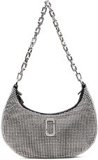 Marc Jacobs Silver 'The Rhinestone Small Curve' Bag