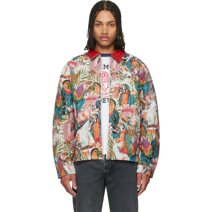Photo: COÛT DE LA LIBERTÉ Multicolor Luke Tropicana Workwear Jacket