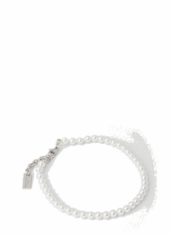 Photo: Saint Laurent - Pearl Bracelet in Cream