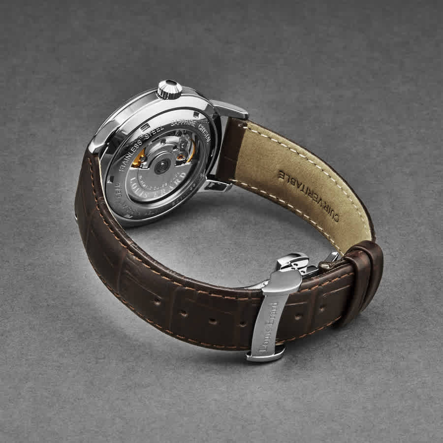 Louis Erard Heritage Automatic Silver Dial Mens Watch 60267AA41.BDC21