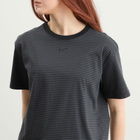 Nike Women's NSW Stripe T-Shirt in Black