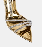Alexandre Vauthier Embellished patent leather sandals