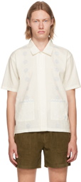 Gimaguas White Cotton Shirt