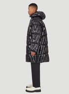 Quilted Coat in Black