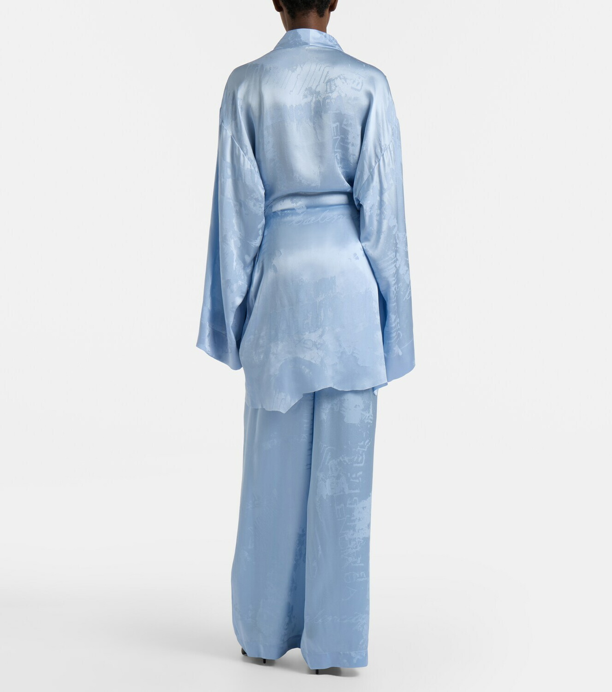 Balenciaga Silk wrap dress