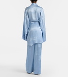 Balenciaga Silk wrap dress