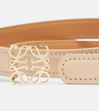 Loewe - Anagram leather belt