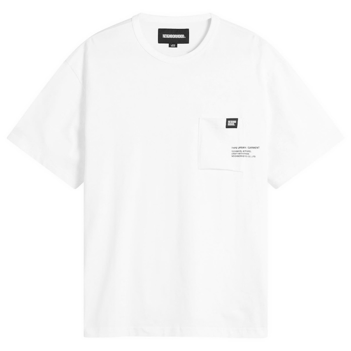 Photo: Neighborhood Men's Sheltech Pocket T-Shirt in White