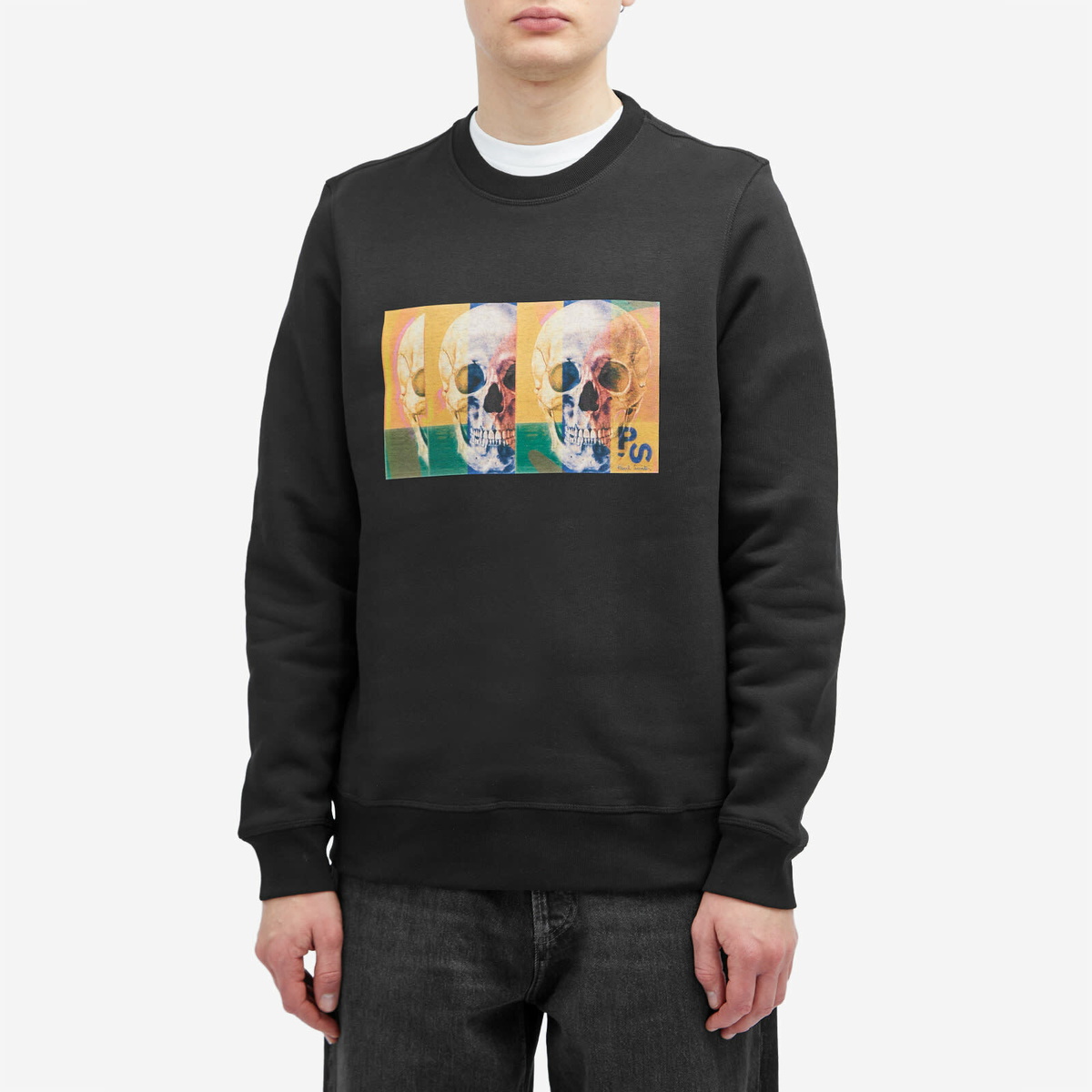 Paul Smith Men's Skull Square Sweatshirt in Black