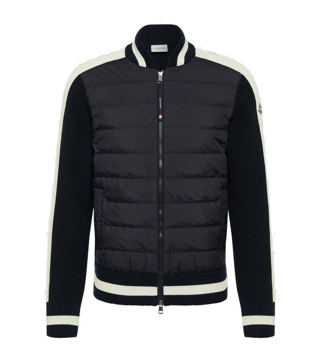 Moncler aiden deals quilted bomber jacket