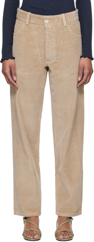 Photo: Baserange Beige Indre Trousers