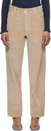Baserange Beige Indre Trousers