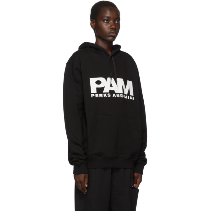 Perks and Mini Black Logo Unisex Hoodie Perks and Mini