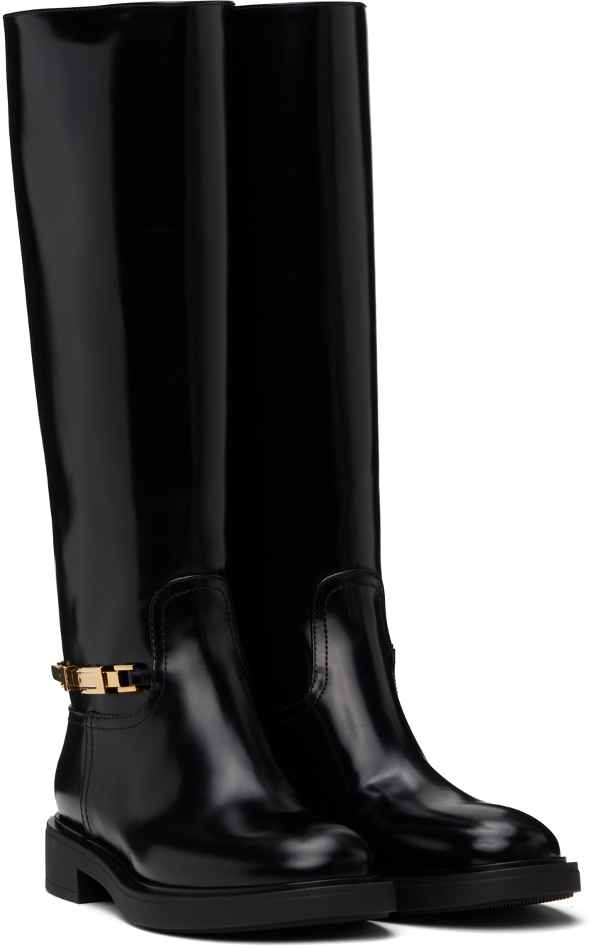 Gianvito Rossi Black Martine Boots