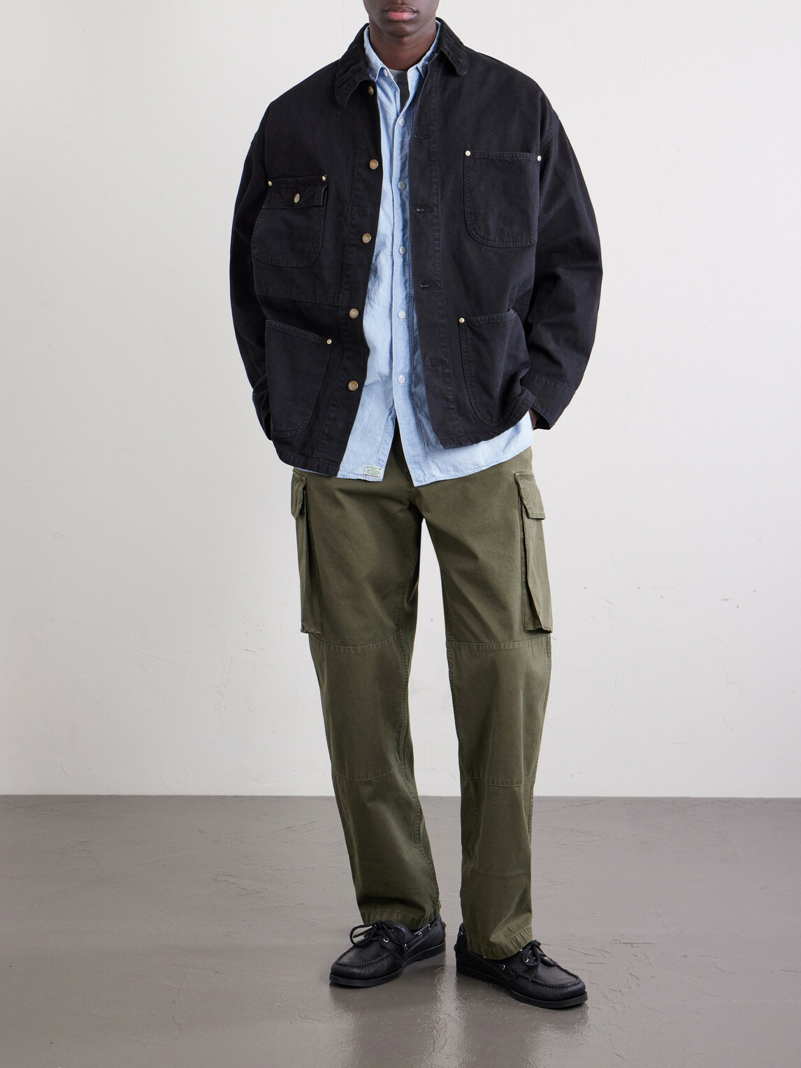 OrSlow - Cotton-Chambray Shirt - Blue